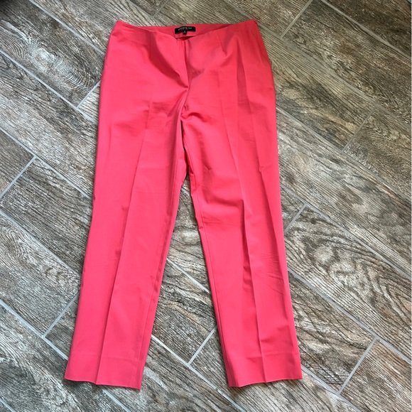 Lafayette 148 New York Cropped Bleecker, Pink, Women’s Work Wear Size 6 - Picture 3 of 14